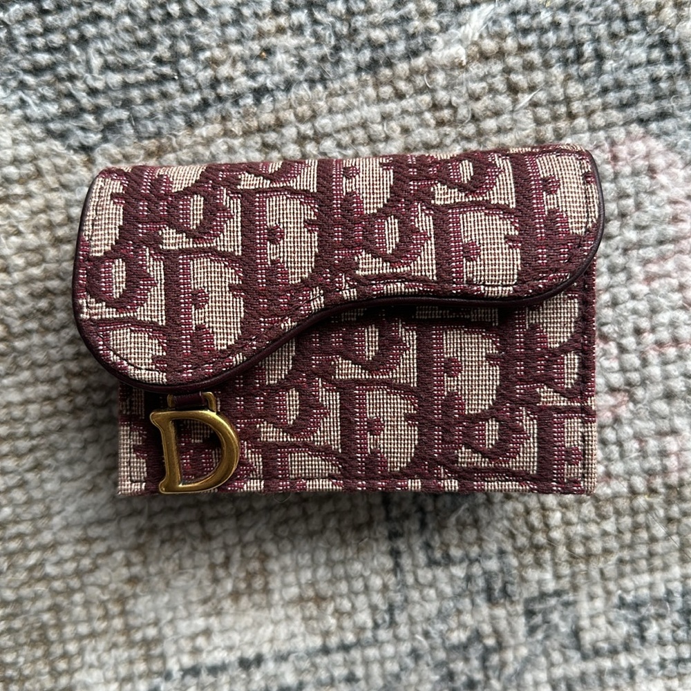 Dior Saddle Card Holder